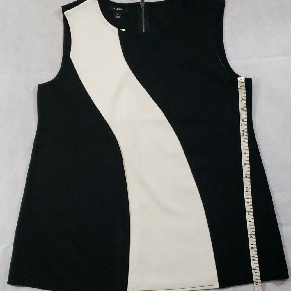 NWT Alfani Size Medium Colorblocked Top - Picture 6 of 8